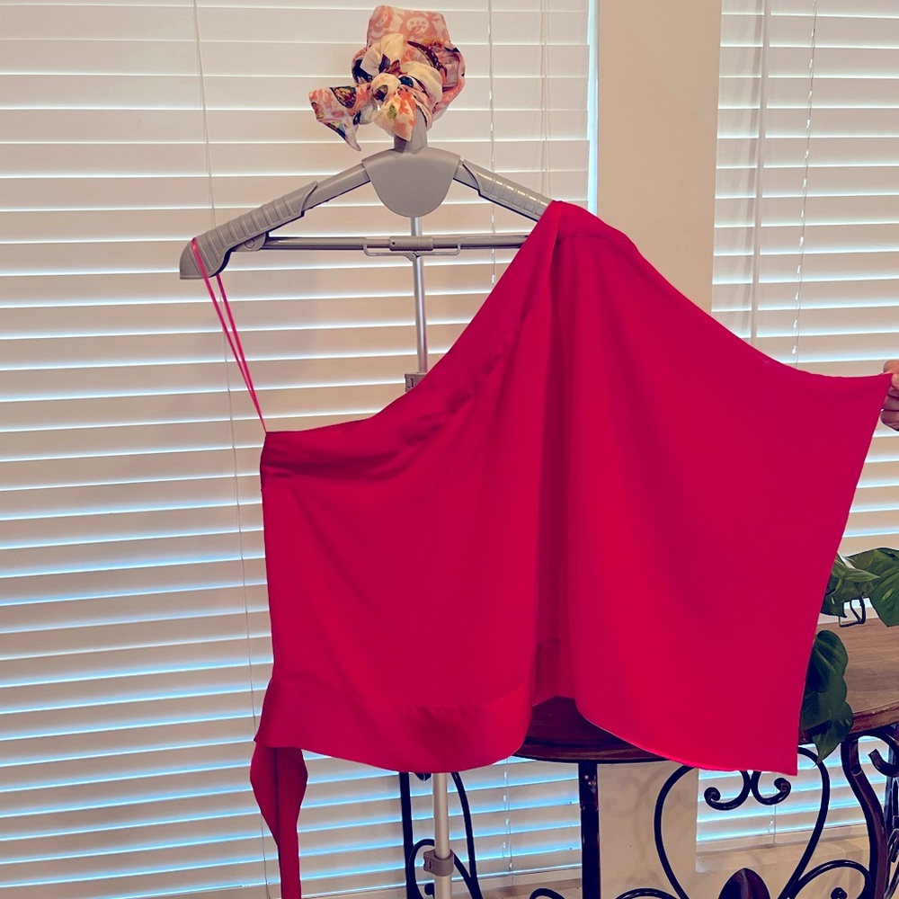 Vertigo One Shoulder Blouse